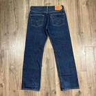 Levi s 501 Original Fit Jeans Size 34x32 Dark Wash Denim