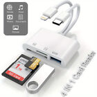 Ios usb To Card Reader Adapter Usb Camera Micro Sd Memory Slot For Iphone Ipad