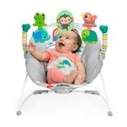 Bright Starts Playful Paradise Comfy Baby Bouncer Seat With Soothing Vibration A