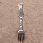 Vintage Disney Pluto Stainless Baby Child Toddler Fork Made By Bonny