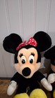 Pair Vintage Disneyland Walt Disney Mickey   Minnie Mouse Plush Stuffed Animals