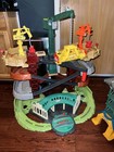 Thomas   Friends Toy Track Set  Multi-level Play Set Lot - Super Tower   Cranes