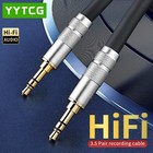 Yytcg 3 5mm Aux Audio Cable Male To Male Ofc Gold Plated For Car Stereo Speakers