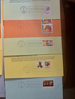 Usps Post Office Bulletin Board Stamp Posters - Lot Of 16 -  1970s All Fdi