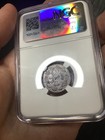 1863 Civil War Token- F-19 396a-  Wilson s Medal- Ngc Ms-63 Bn