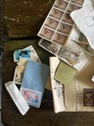 Large Lot Of Vintage U s  Postal Stamps Used   Unused