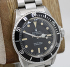 Vintage 1969 Rolex Oyster Perpetual Submariner 40mm Black Dial Watch 5513