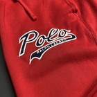 Polo Ralph Lauren Cursive Logo Joggers Men   s Size Medium Red 1934
