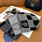 Luxury L Plus V Knitted Hat Beanie Cap Warm Winter Ski Skull Unisexcap Duty-free