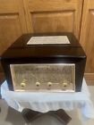 Vintage 1958 Admiral Tube Radio Eco Rf Player Model 5 Rp4a Bakelite Case Works