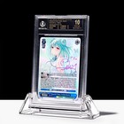 Bgs Acrylic Stand Clear   Color For Graded Card Display   Beckett Slab Holder
