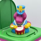 Vintage 1993 Barney Jack In The Box Marching Band Musical Toy Lyons Group Read 