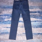 Old Navy Boys Skinny Slim Jeans Blue Solid Denim Stretch Size 16
