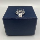 Harry Winston 1 10 Carat E-vvs2 Center Stone Hw Diamond Logo Ring