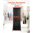 Pegboard Display Stand With 30 Hooks Pegboard Panels Display With A Plate Black