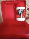 Vintage 90 s 1996 Big Feats Wishbone The Dog Lunchbox And Thermos W cup Unused