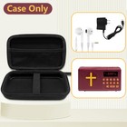 Carry Case Compatible With Wonder Bible - The Talking Audio Bible Player  cas   