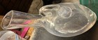 Antique Blown Glass Clear Glass Male Urinal-