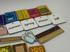Vintage Lot Of Dollhouse Miniature Faux Books   Some Charms