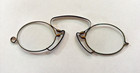 Cool  Antique Pince-nez Eyeglasses Steel Oval Frame Steampunk Fashion Statement