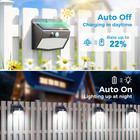  6 Packs  Solar Outdoor Lights Motion Sensor Solar Security Lights Waterproof Wi