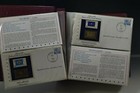 50 Golden Replicas Of 1976 United States Flag Stamps 1st Day Cover Set 22k Gold