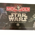 Vtg Monopoly Star Wars Limited Collector   s Edition 1996 Game Sealed Tear In Wrap