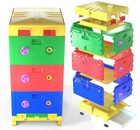 Beehive Plastic Langstroth Size  3 Layers  Insulated Plastic Beehive  open Box 