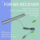 Wired Remote Motion Sensor Bar Ir Infrared Ray Inductor For Nintendo Wii   Wii U