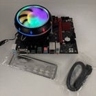 Intel Core I5-8500 Gaming Motherboard Cpu Ram Combo 16gb Windows 11 Ready Rgb