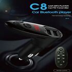 Wireless Bluetooth Car Aux Stereo Audio Receiver Fm Adapter With Remote Control