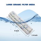 6-inch Aquarium Fish Tank High Density Filter Media Ceramic - 80pcs