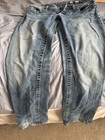 Designer Miss Me Jeans Women   s Denim Blue Buckle Size 32x34 Jp60637