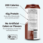 Slate Milk Ultra Protein Shake  Chocolate  42g Protein  Lactose Free  15oz 12ct