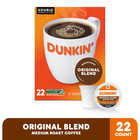 Dunkin  Original Blend Medium Roast Coffee Keurig K-cup Pods 88 Count  4 Pack 