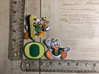 Lot Of  3  The University Of Oregon Ducks  Vintage Embroidered Iron On Patch