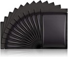 100-3x4   Double-sided Matte Black Open Top Mylar Foil Sample Pack Storage Bags