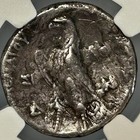 Ptolemy Ii Ar Tetradrachm Sidon Yr 39 247 6 Bc Eagle Ngc F