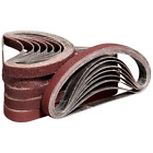 30pcs Sanding Belt 1 X 30 Inch 60 80 120 150 240 400 Grit Sander Belts Sandpaper