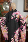 Dear Vanilla Japanese Furisode Silk Kimono Women s Authentic Japan Made Vintage