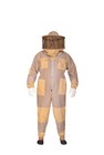 Us Apiary 3 Layer Bee Suit Khaki Medium With Veils Gloves