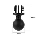 Us Stock Mount Tripod Ball Head Adapter For Gopro Max 9 8 7 6 Action Camera