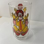 Ronald Mcdonald Collector Series Glass Great Condition 1970 s Great Graphics