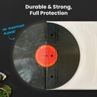 Eveo 50 Vinyl Inner Sleeves For Records - Rice X50 Count 