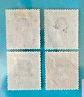 A Vintage Set Of 1945 Burma Military Admin Mh Stamps