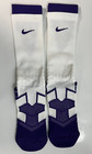 Nike Vapor Elite Football Crew Socks Psx311-141 L White purple Size  Large