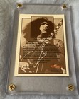 Jerry Garcia Trading Card In Protective Case - Grateful Dead Rock Legend