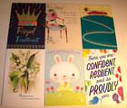 Lot Of 34 Birthday Greeting Cards Heartline  hallmark  Dayspring W  34 Envelopes
