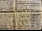 James Monroe Signed Land Grant Beckett Loa