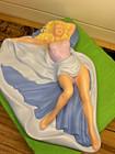Vintage Pin-up Risque Sexy Woman Figural Ceramic Ashtray 3d Holland Mold